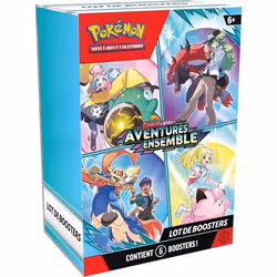 JCCPokémon Lot de boosters Écarlate et Violet Aventures Ensemble 6boosters