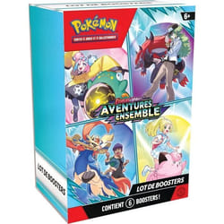 JCCPokémon Lot de boosters Écarlate et Violet Aventures Ensemble 6boosters