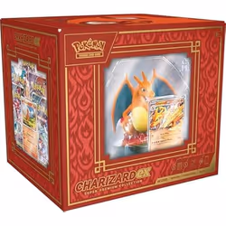 Pokémon Dracaufeu Charizard ex Super-Premium Collection Multicolore