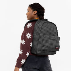 Eastpak Out Of Office sac à dos Sac à dos normal Gris, Blanc Polyester