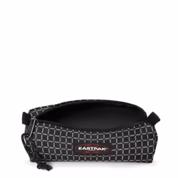 Eastpak Benchmark Trousse à crayons Nylon Noir, Gris