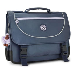 Cartable - Kipling - Preppy - 41 CM - 3 Compartiments - Housse de Protection Fluo