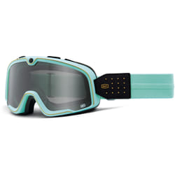 100% Barstow Cardiff Lunettes de motocross, turquoise pour Hommes