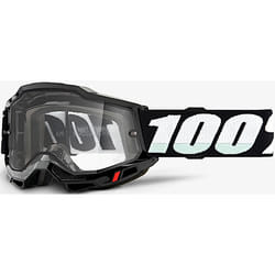 100% Accuri II OTG Essential Lunettes de motocross, noir-blanc pour Hommes