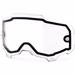 100% Armega Dual Lentille de remplacement, transparent pour Hommes