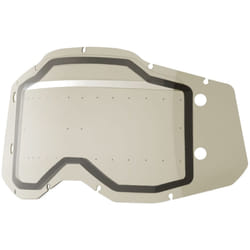 100% Dual Vented Forecast Racecraft II/Accuri II/Strata II Replacemant Lens, gris pour Hommes