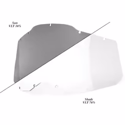 100% Racecraft II/Accuri II/Strata II Photochromic Lentille de remplacement pour Hommes
