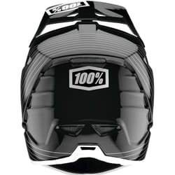 100% Aircraft Composite Silo Casque de descente, noir-blanc, taille S pour Hommes