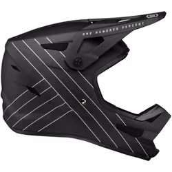 100% Status Casque de descente noir, taille M pour Hommes