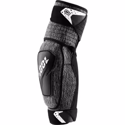 100% Fortis Protecteurs de coude de vélo, noir, taille L XL pour Hommes