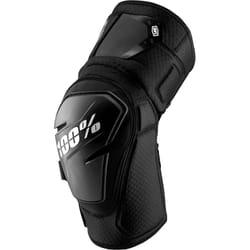 100% Fortis Protège-genoux de vélo, noir, taille L XL pour Hommes