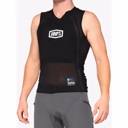 100% Tarka Gilet protecteur, noir, taille 2XL pour Hommes