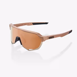 100% S2, Adulte, Unisexe, Cintré, Wrap-around, Demi-contour, Polycarbonate (PC)