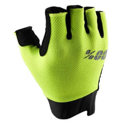 100% Exceeda Gel Gants de vélo pour dames, noir-jaune, taille M pour Femmes