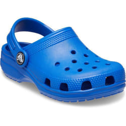 Sabots bébé Crocs Classic - Bleu Bolt - Enfant - Homme - Bride pivotante - Entretien facile - Personnalisable
