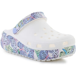 Sandales Classic Cutie Butterfly Synthétique Blanc