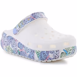 Sandales Classic Cutie Butterfly Synthétique Blanc