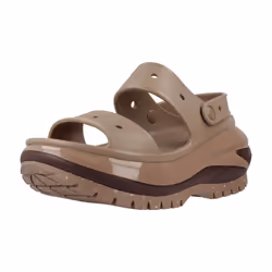Crocs modèle Classic Mega Crush Sandal Marron