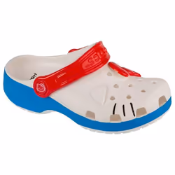 Tongs pour filles Blanc Crocs Classic Hello Kitty Iam Kids Clog
