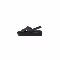 Sandale Crocs - BROOKLYN LUXE CROSS STRAP - Femme - Marron