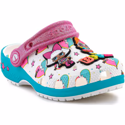 Tongs pour filles - Blanc - Crocs LOL Surprise BFF Kids Classic Clog