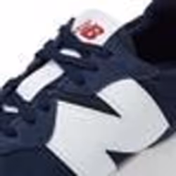 Basket New Balance 327 - Bleu marine Blanc - Daim-Nubuck - Lacets