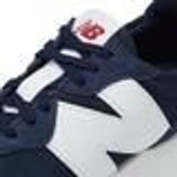 Basket New Balance 327 - Bleu marine Blanc - Daim-Nubuck - Lacets