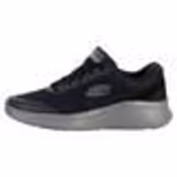 Tennis Basket Basses Skechers Clear Rush Noir Charbon Homme - SKECHERS - Homme - Synthétique - Lacets - Plat