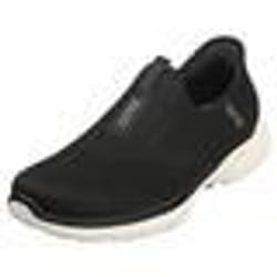 Skechers Go Walk 6 - Fabulous View 124569-BKLV Femme Noir sneakers