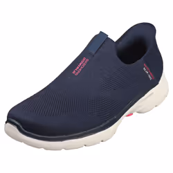 Sneakers Go Walk 6 Fabulous View Caoutchouc Bleu Marine
