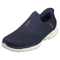 Sneakers Go Walk 6 Fabulous View Caoutchouc Bleu Marine
