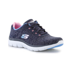 Tennis Basket Basses Multisport - Skechers Fresh Move - Femme - Marine Multi - Confortable et tendance