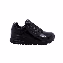 Sneakers Verni Uno Shiny One Cuir Noir