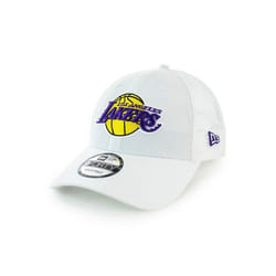 Casquette Trucker 9Forty Home Field Los Angeles - New Era - Blanc - Licence Officielle NBA - Taille Unique