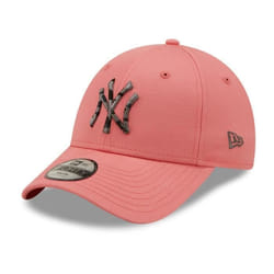 Casquette Enfant New Era 9Forty - Rose - Logo New York Yankees - 100% coton