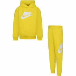 Survêtement Nike Club Fleece pour Enfant - Jaune - Manches longues - Respirant