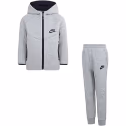 Survêtement Enfant Nike Tech Fleece Gris - Manches Longues - Respirant - Indoor