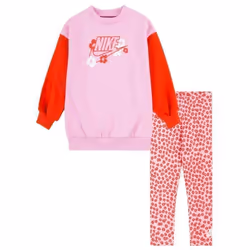 Survêtement Nike pour Fille - Floral Legging Rose
