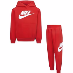 Survêtement Enfant - Nike - Club French Terry - Rouge - Manches longues - Respirant