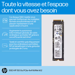 HP 512GB PCIe-4x4 NVMe M.2 SSD