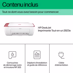 HP DeskJet Imprimante Tout-en-un 2823e, Couleur, Imprimante pour Domicile, Impression, copie, numérisation, Numérisation vers PDF - Vue supplémentaire 18
