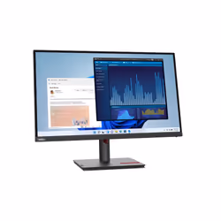 Lenovo ThinkVision T27p-30, 68,6 cm (27"), 3840 x 2160 pixels, 4K Ultra HD, LED, 6 ms, Noir