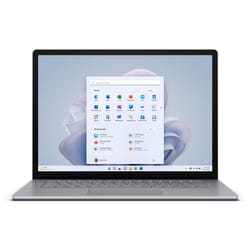 Microsoft Surface Laptop 5 Intel® Core™ i7 i7-1265U Ordinateur portable 38,1 cm (15") Écran tactile 8 Go LPDDR5x-SDRAM 512 Go SSD Wi-Fi 6 (802.11ax) Windows 11 Pro Platine