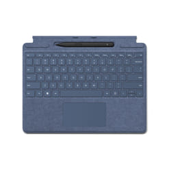 Microsoft 8X6-00100 clavier pour tablette Bleu Microsoft Cover port