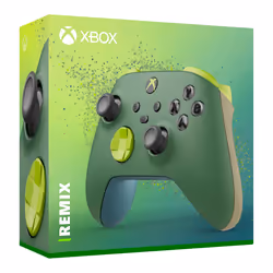 Microsoft Xbox Remix Special Edition Vert Bluetooth/USB Manette de jeu Analogique/Numérique Android, PC, Xbox One, Xbox Series S, Xbox Series X, iOS