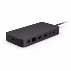 Microsoft Surface Thunderbolt 4 Dock, Avec fil, Thunderbolt 4, 2500 Mbit/s, Noir, Kensington, Microsoft