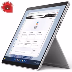 Microsoft Surface Pro 10, 33 cm (13"), 2880 x 1920 pixels, 256 Go, 16 Go, Windows 11 Pro, Platine