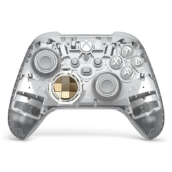 Microsoft Ghost Cipher Or, Gris clair, Transparent Bluetooth/USB Manette de jeu Analogique/Numérique Android, PC, Xbox One, Xbox Series S, Xbox Series X, iOS