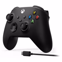 Microsoft EP2-29944 accessoire de jeux vidéo Noir Bluetooth/USB Manette de jeu Analogique/Numérique Android, PC, Xbox One, Xbox Series S, Xbox Series X, iOS - Vue supplémentaire 2