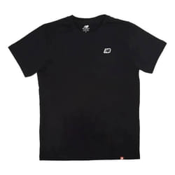 Tee-Shirt - NEW BALANCE - Logo Noir - Homme - Manches courtes - 100% Coton
